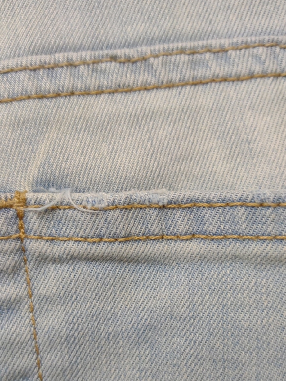 Lucky Brand Lolita Ankle Crop Curvy Stretch Distressed Light Blue Jeans - Picture 9 of 15